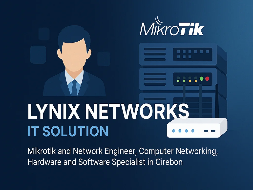Lynix Networks, IT Solution, Mikrotik and Network Engineer, Computer Networking, Hardware and Software Specialist in Cirebon