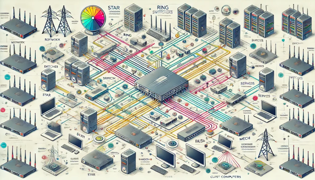Topologi Jaringan Komputer, Computer Network Topology